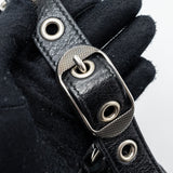 Luxar672 elegant leather Handbag back view