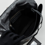 Luxar659 elegant leather Handbag flat lay view