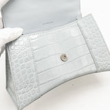 Luxar716 elegant leather Handbag angled view