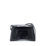Luxar643 elegant leather Handbag angled view