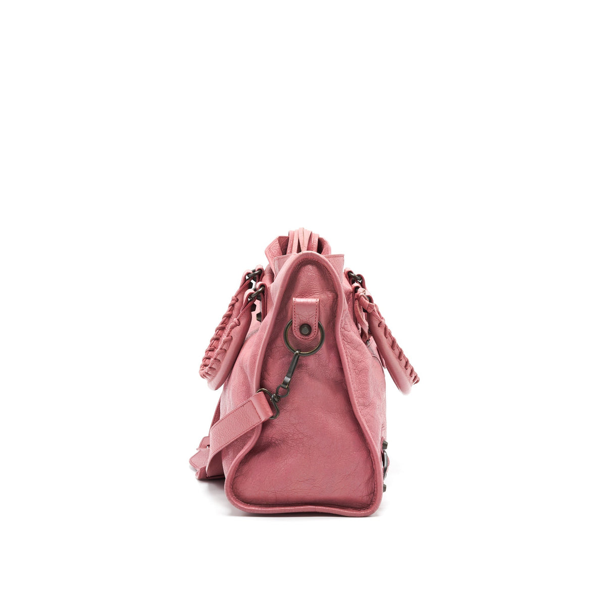 Balenciaga Classic City Bag in Pink — Designer Leather Handbag
