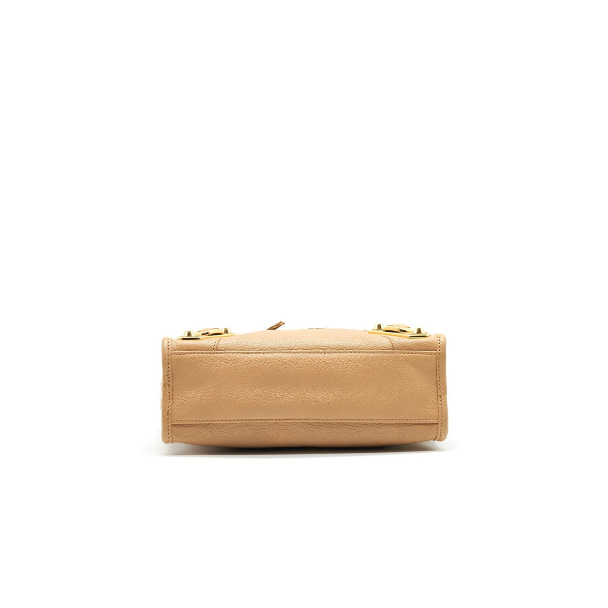 Balenciaga women's handbag Beige luxury designer leather