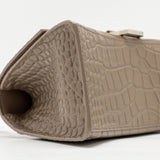 Balenciaga women's handbag Beige luxury designer calf