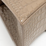 Luxar712 elegant leather Handbag back view