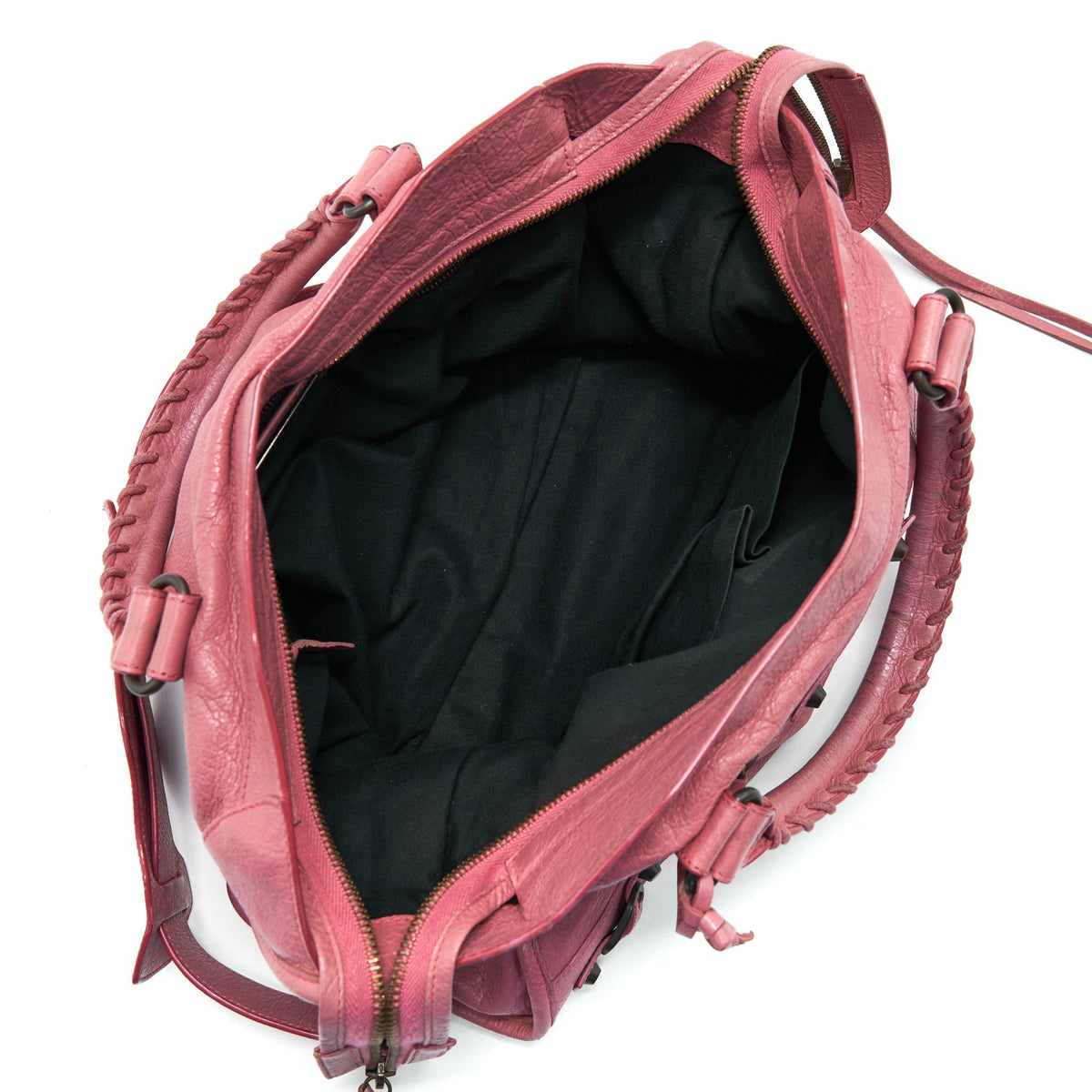 Balenciaga Classic City Bag in Pink — Designer Leather Handbag