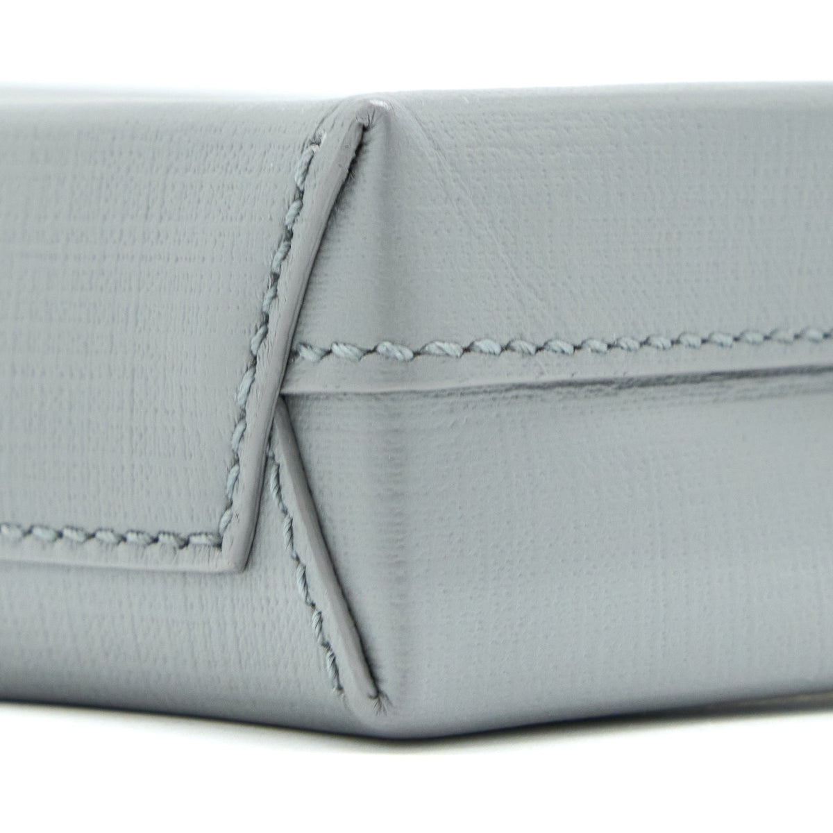 Balenciaga Mini Shopping Phone Pouch Grey SHW — Designer Phone Pouch