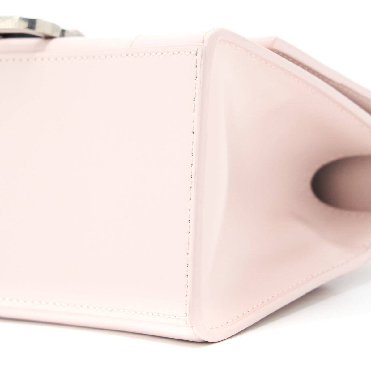 Balenciaga Hourglass S Calfskin Pink SHW | Designer Top Handle Bag