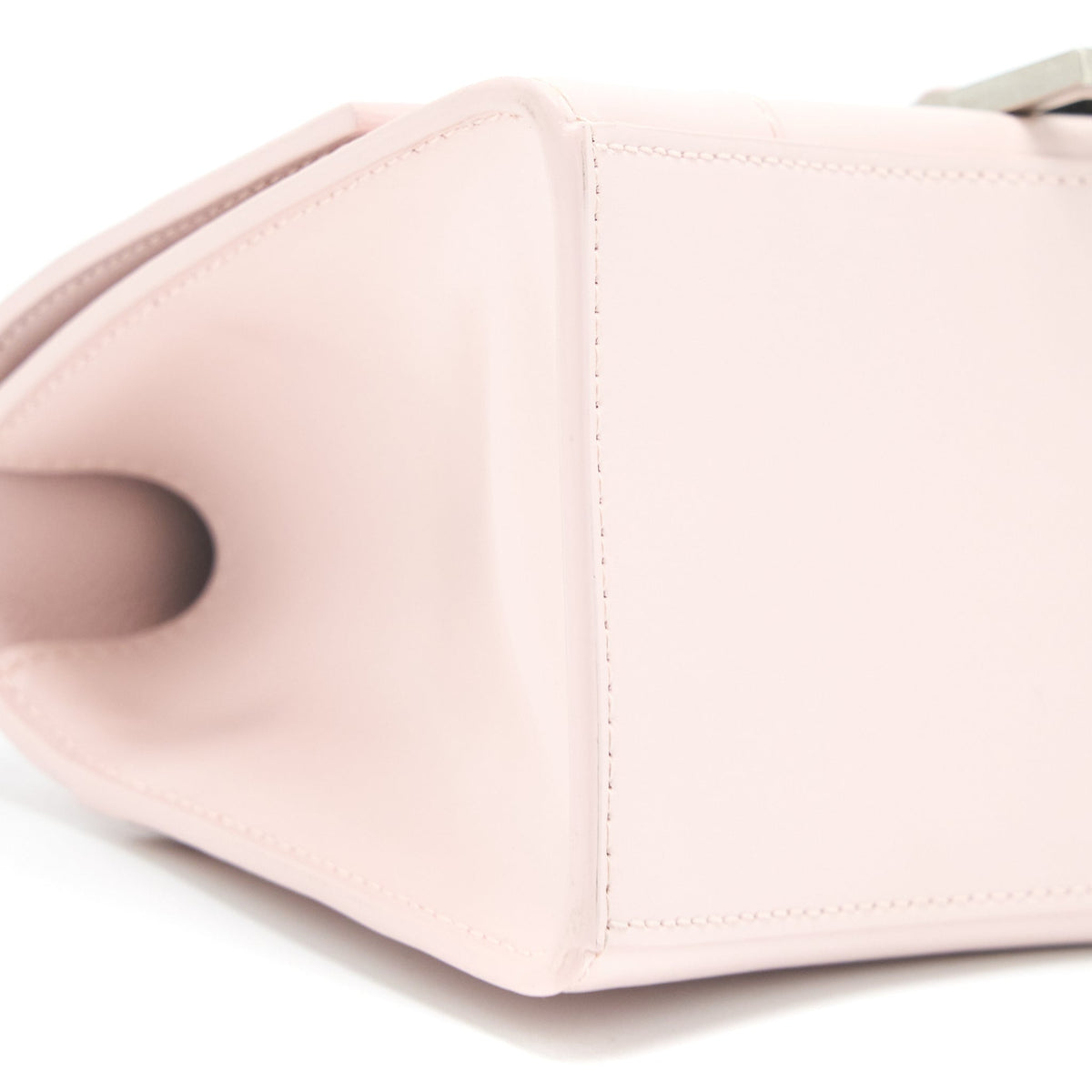 Balenciaga Hourglass S Calfskin Pink SHW | Designer Top Handle Bag