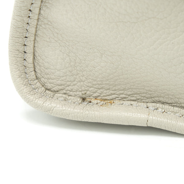 Balenciaga edged mini City bag light Grey GHW — Designer Leather Handbag