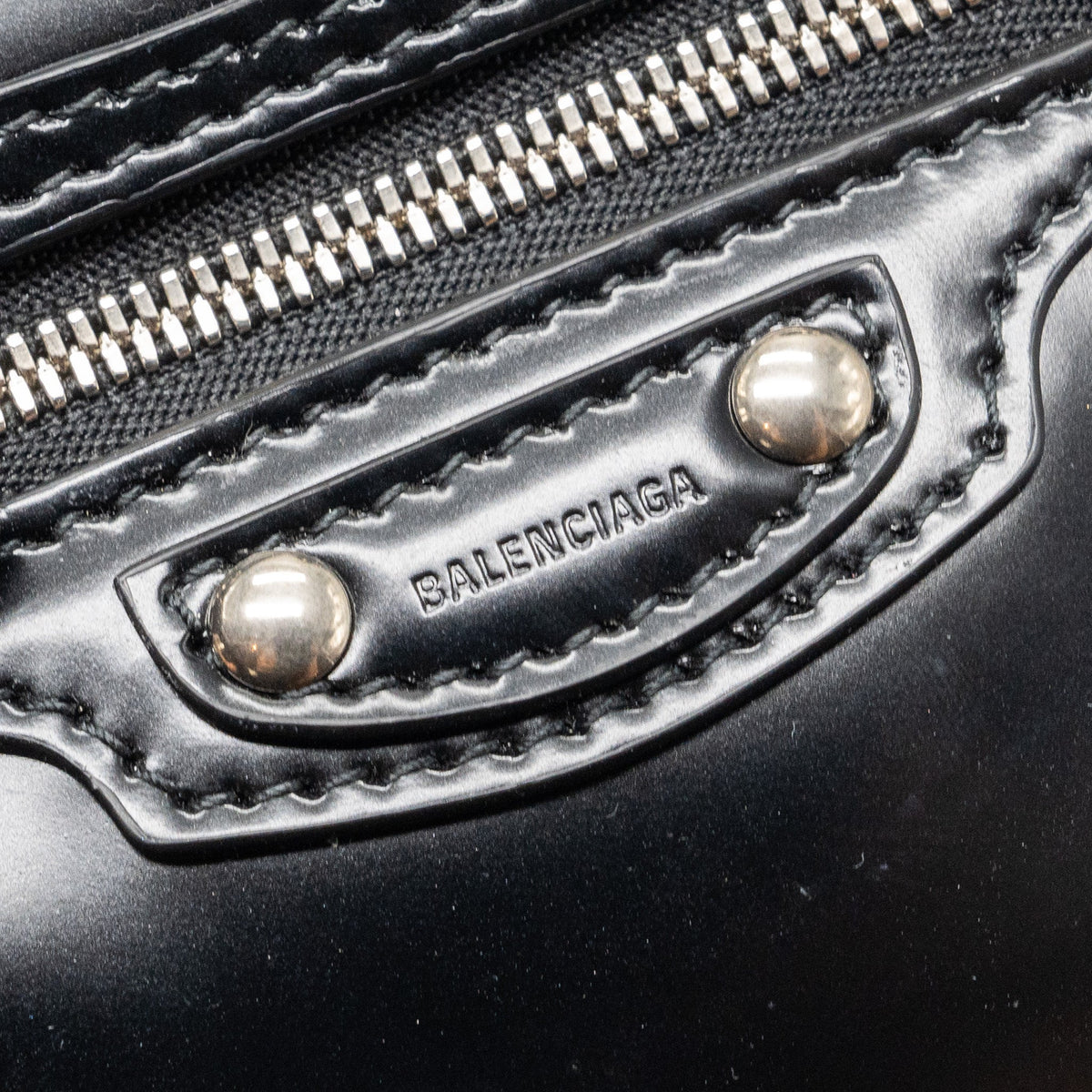 Balenciaga Neo Classic City Bag Box Calfskin Black SHW — Designer Leather Handbag