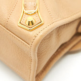 Luxar747 elegant leather Handbag top view
