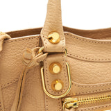Luxar747 elegant leather Handbag top view