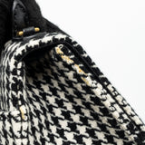 Luxar660 elegant leather Handbag back view