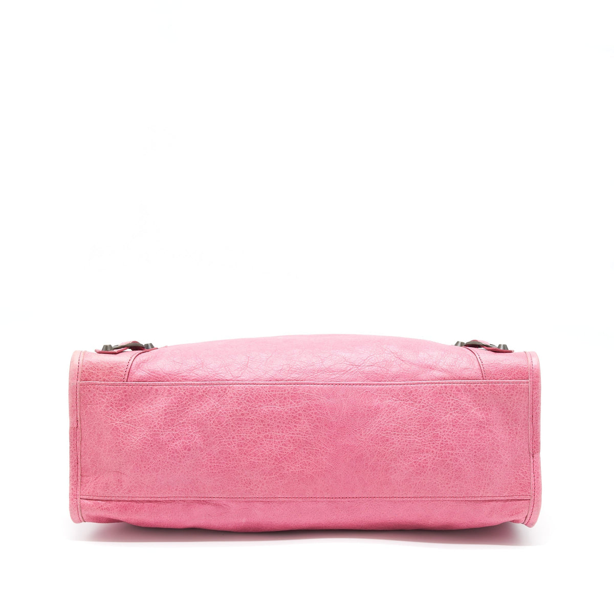 Balenciaga Classic City Bag Pink Ruthenium Hardware — Designer Leather Handbag