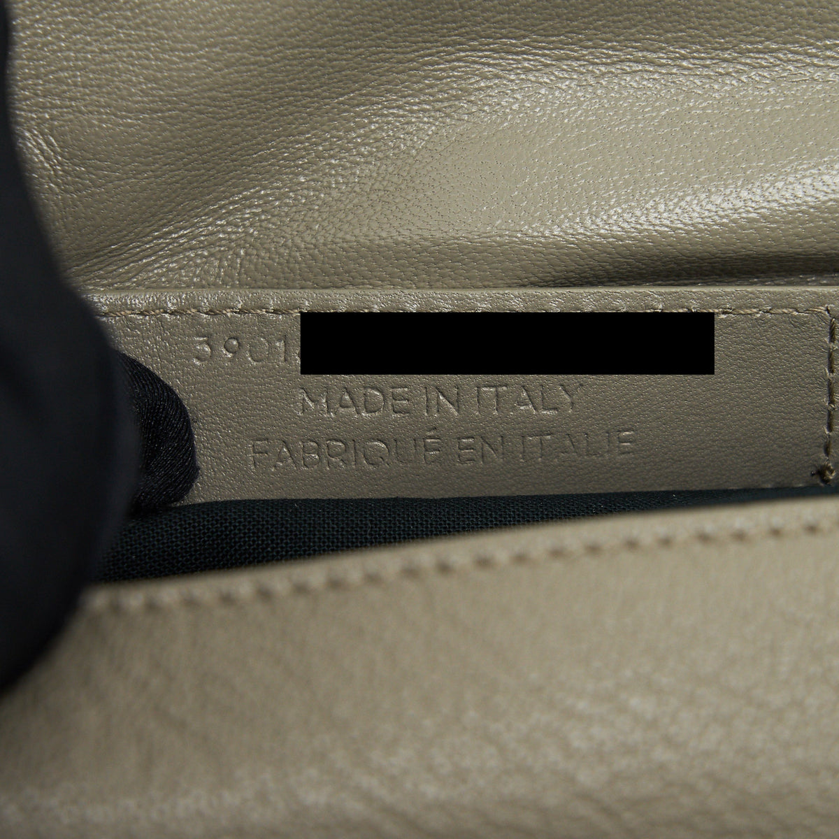 Side view of Balenciaga handbag Grey premium designer bag