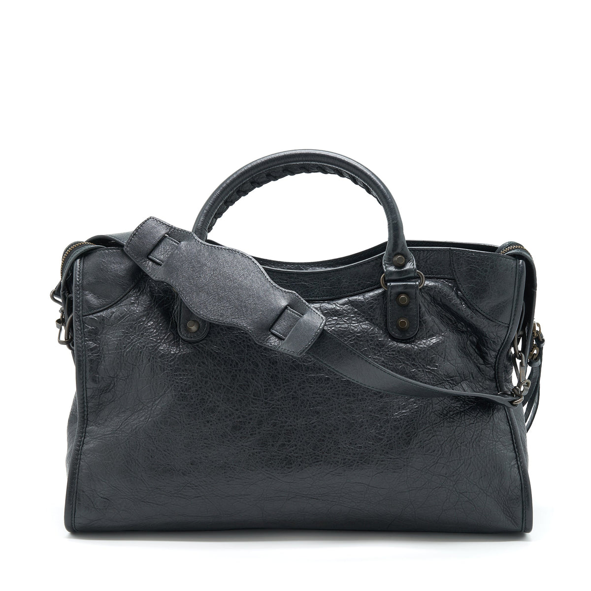 Luxar622 elegant leather Handbag top view
