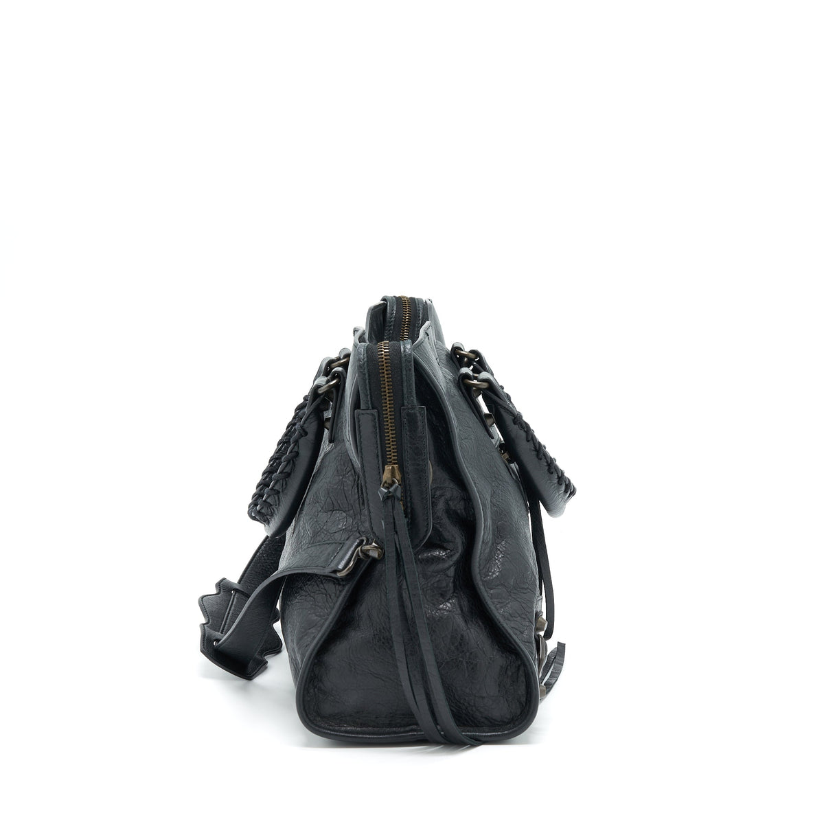 Luxar622 elegant leather Handbag top view