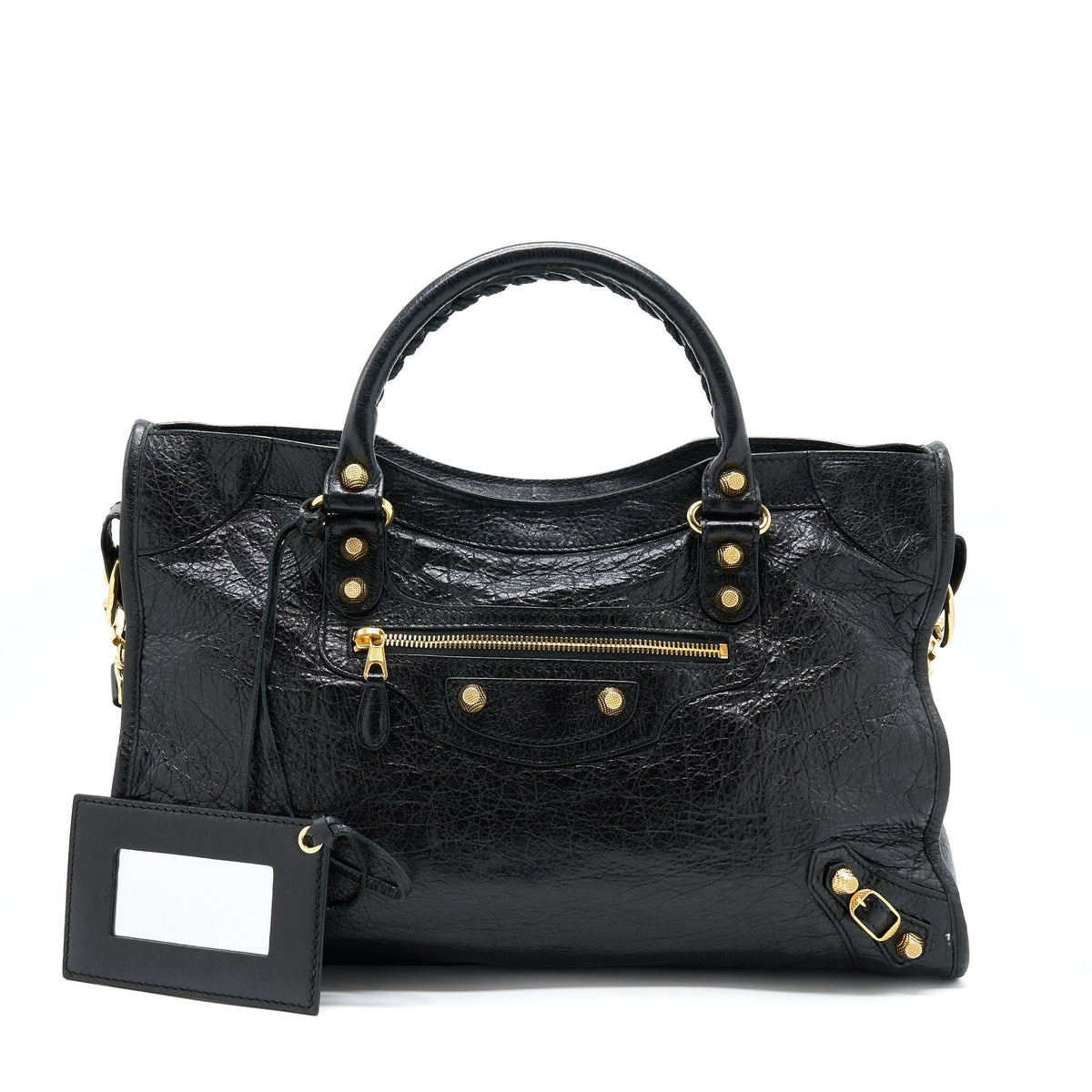 Balenciaga Classic City Bag Aged Calfskin GHW — Designer Leather Handbag