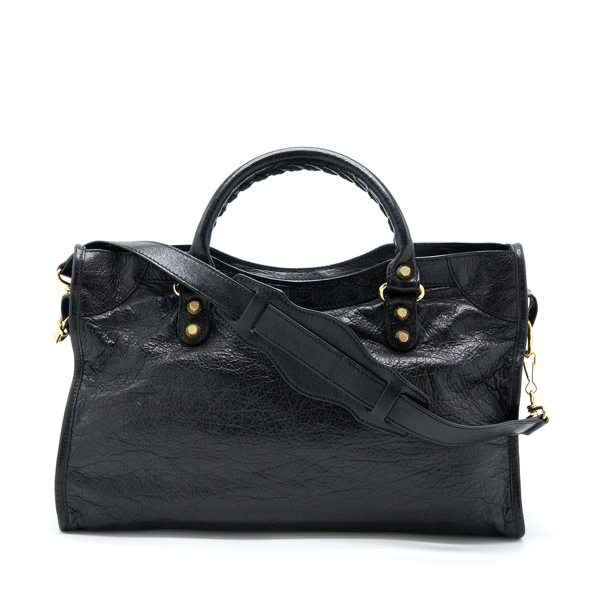 Balenciaga Classic City Bag Aged Calfskin GHW — Designer Leather Handbag
