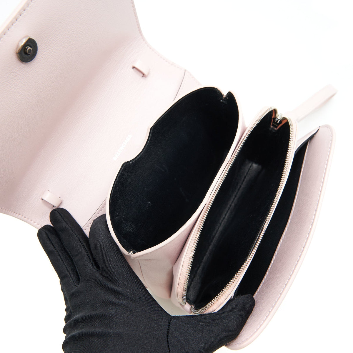 Luxar729 elegant leather Handbag top view