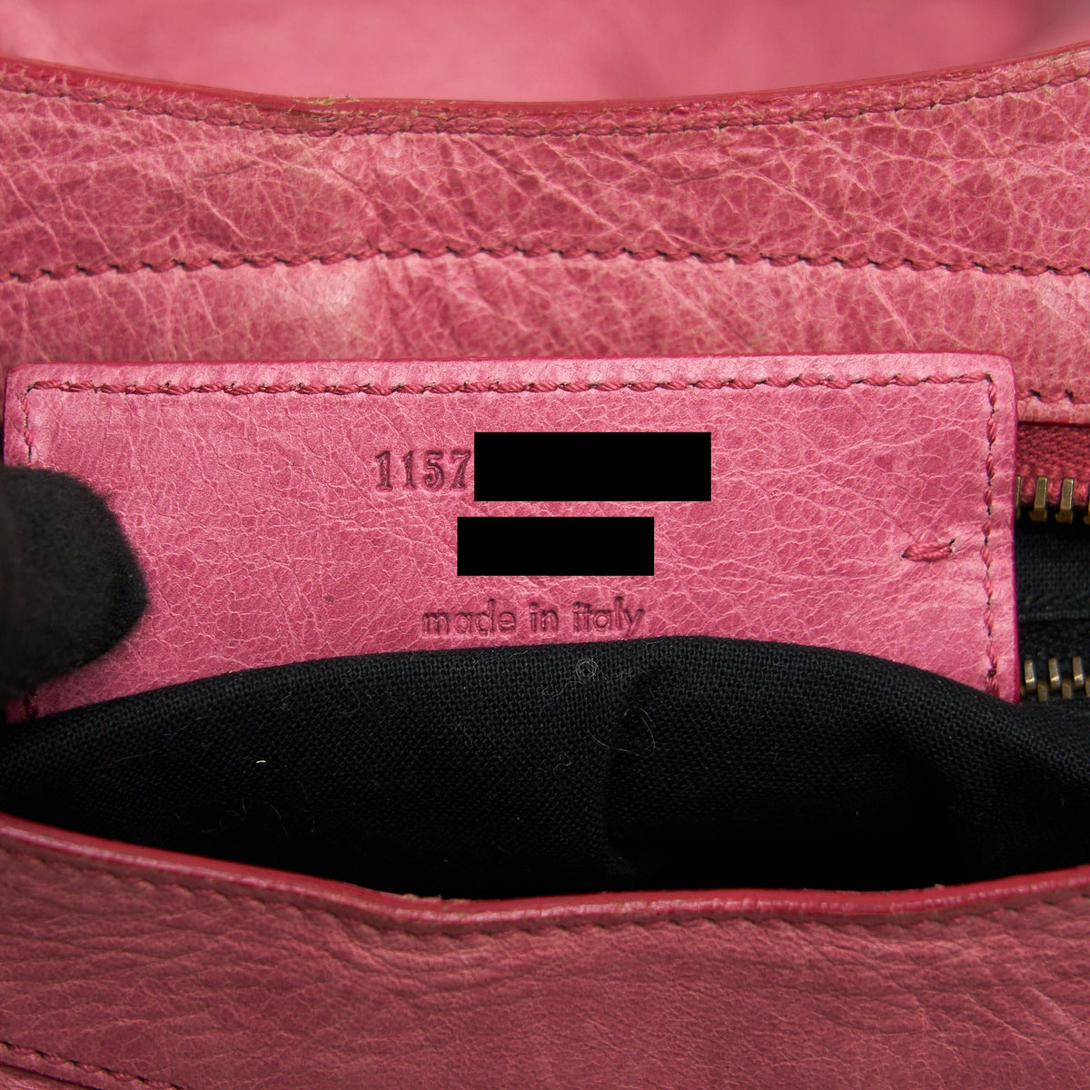 Balenciaga Classic city Pink bag black hardware | Designer Leather Handbag