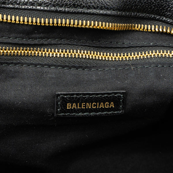 Balenciaga Classic City Bag Leather Black GHW — Designer Leather Handbag