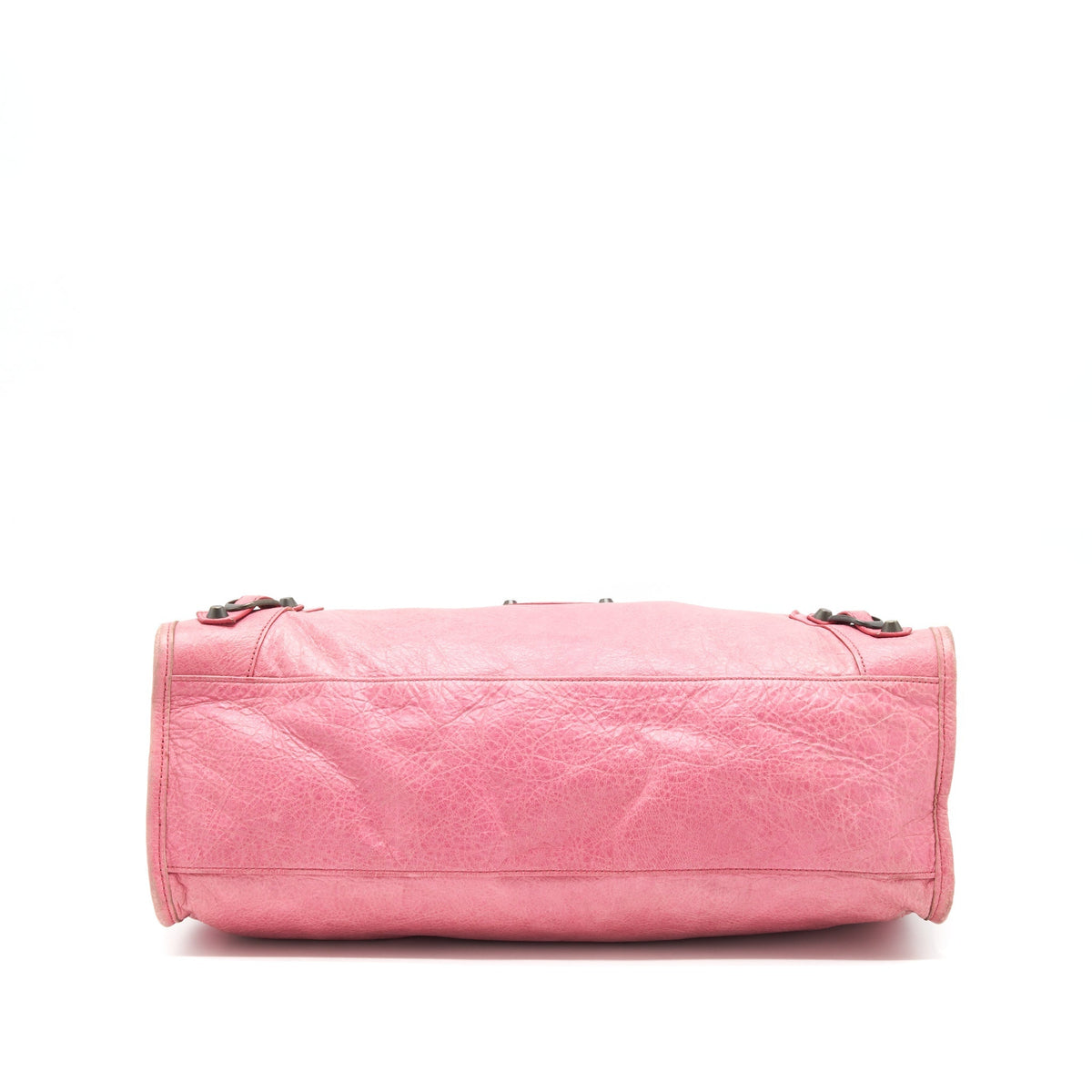 Balenciaga Classic city Pink bag black hardware | Designer Leather Handbag
