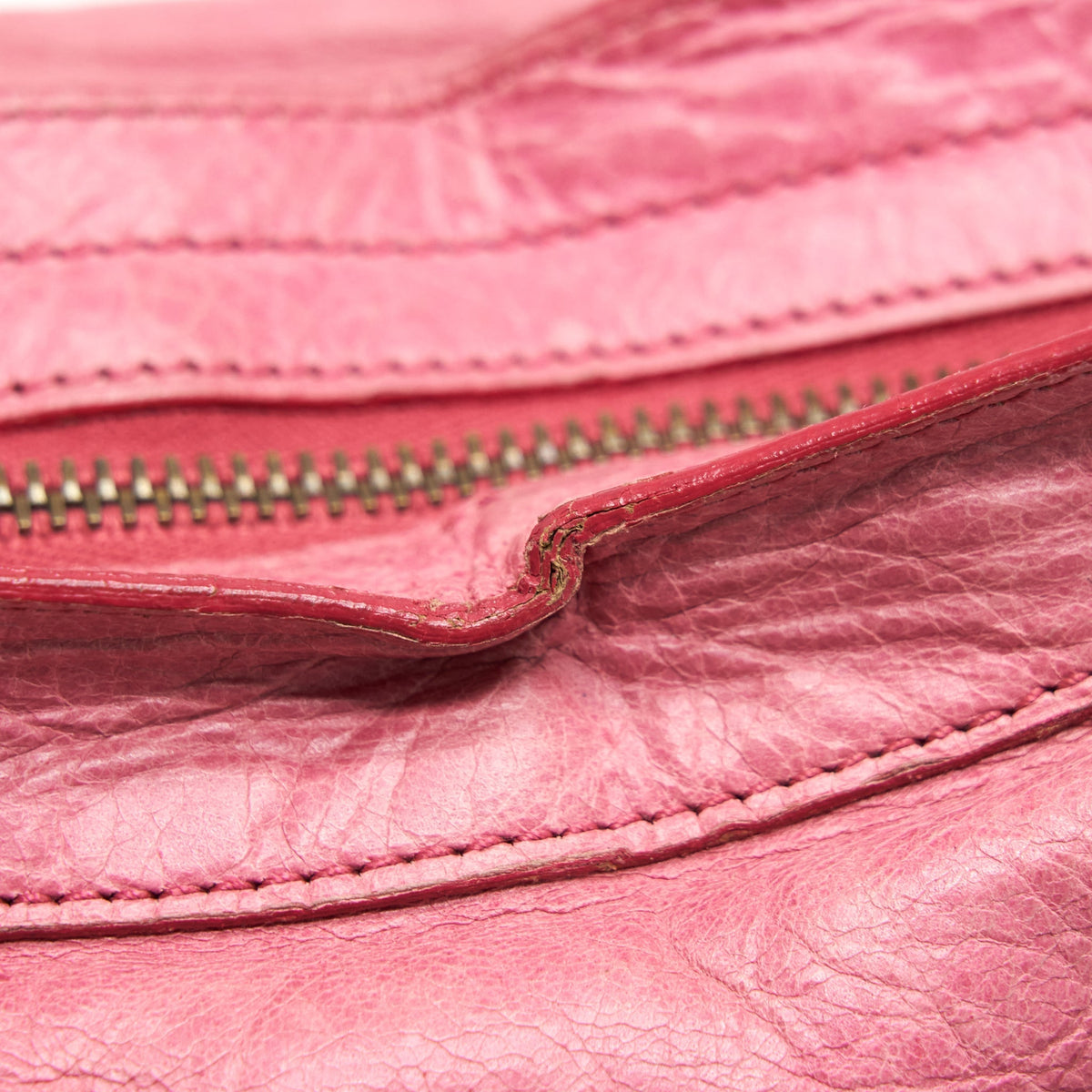 Balenciaga Classic city Pink bag black hardware | Designer Leather Handbag