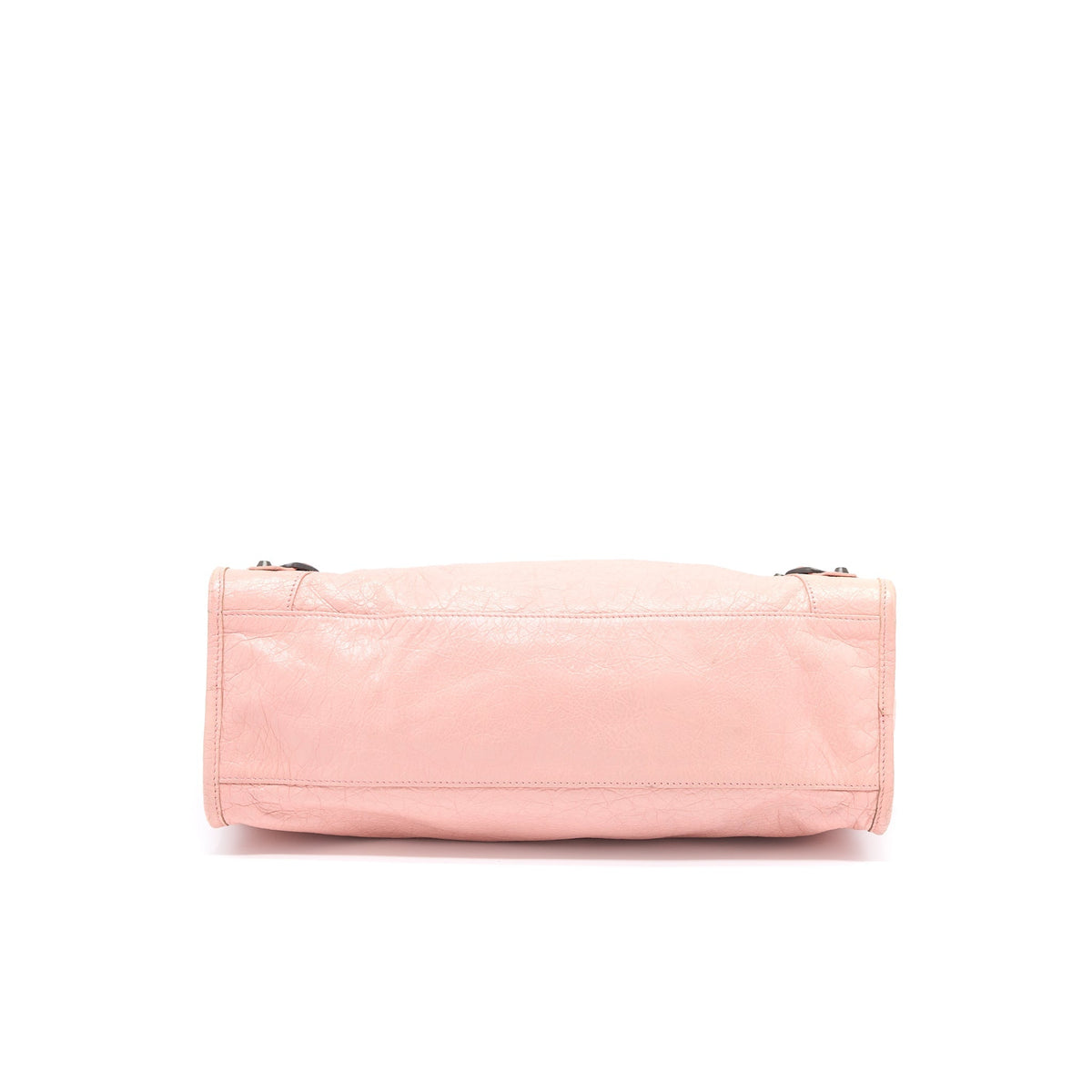 Balenciaga Classic City Bag Leather Pink Black Hardware — Designer Leather Handbag