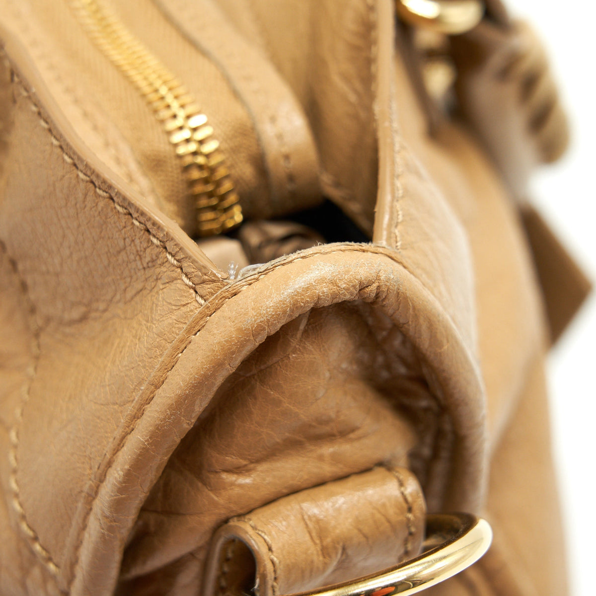 Luxar601 elegant leather Handbag side view