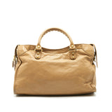 Luxar601 elegant leather Handbag angled view