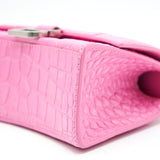 Balenciaga designer handbag leather closeup detail