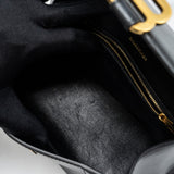 Balenciaga women's handbag Black luxury designer calf