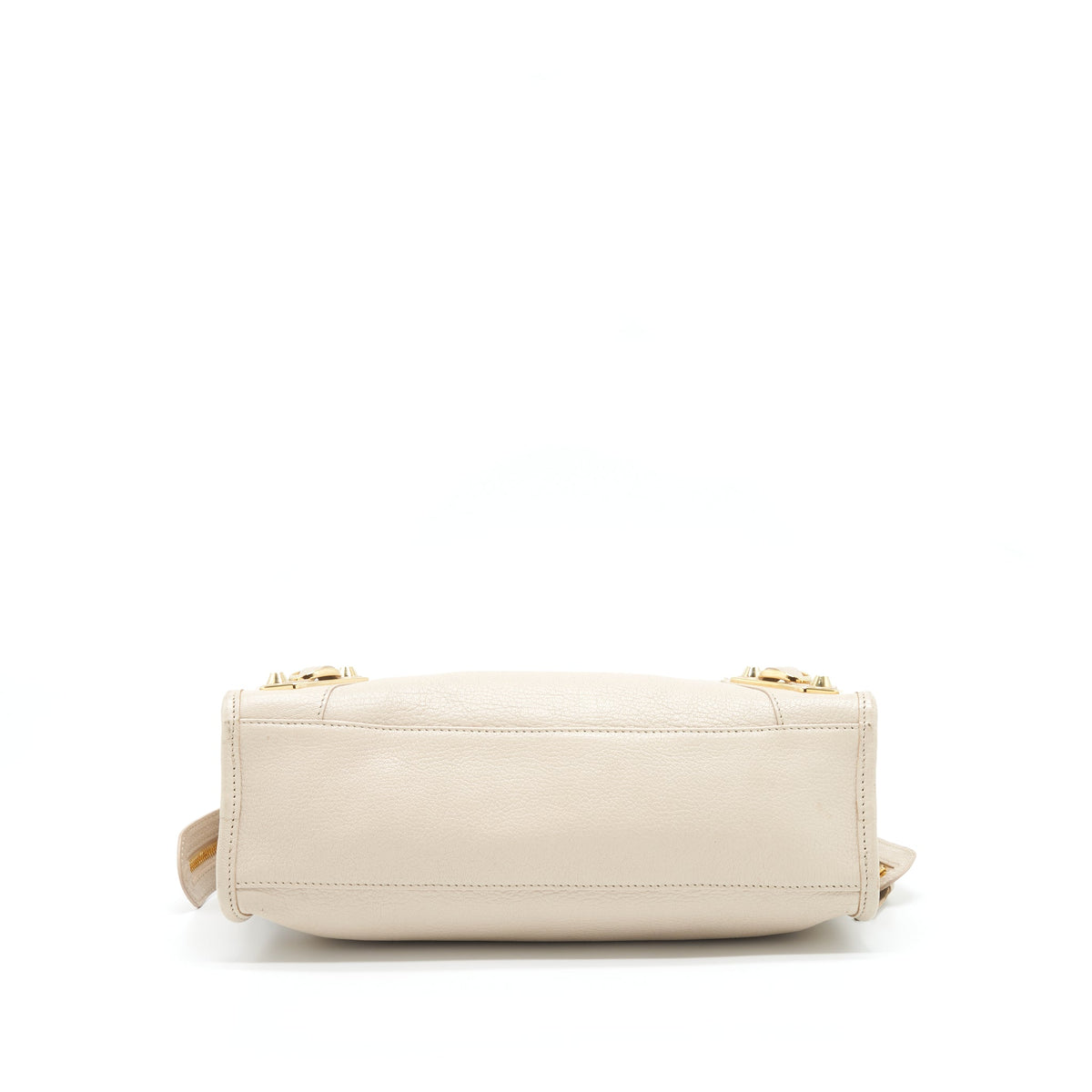 Balenciaga Mini City Bag Beige GHW — Designer Leather Handbag
