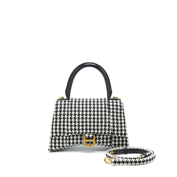Balenciaga Hourglass Small Fabric | Designer Top Handle Bag