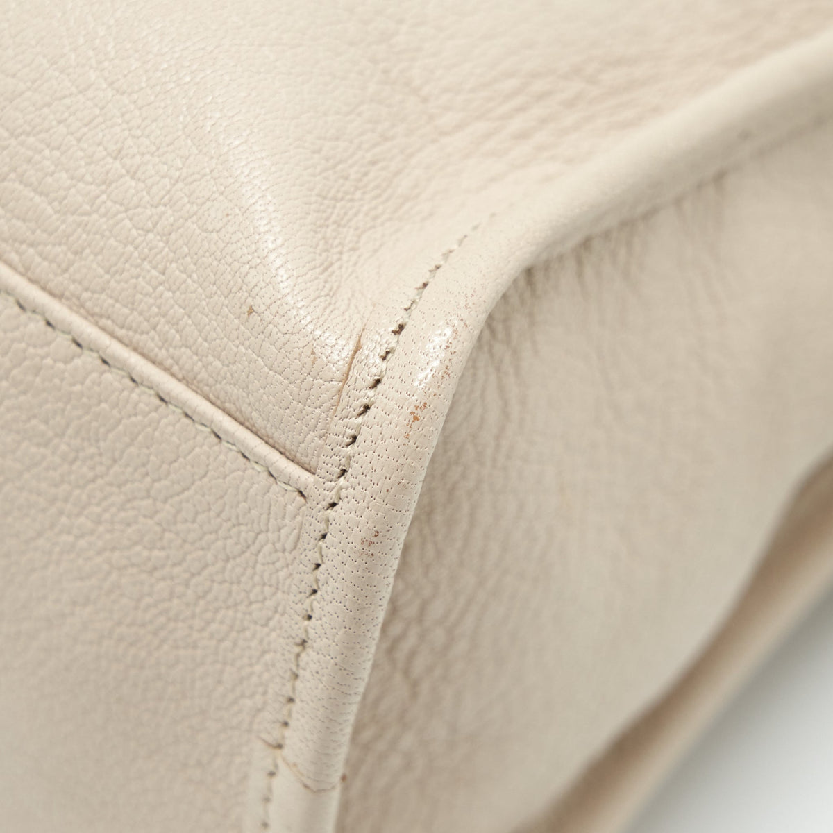 Balenciaga Mini City Bag Beige GHW — Designer Leather Handbag