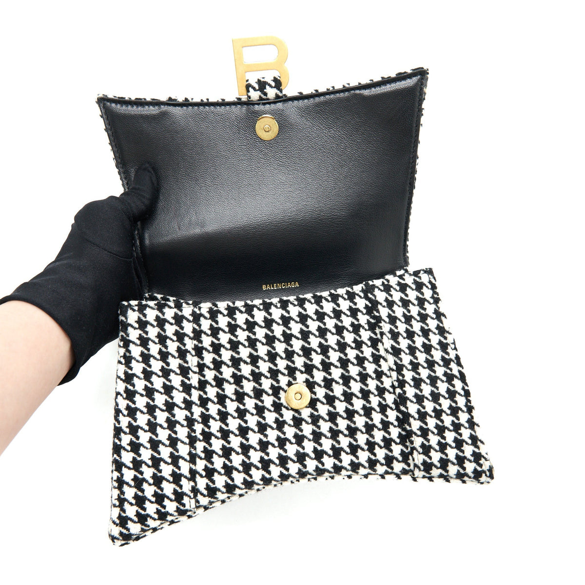 Balenciaga Hourglass Small Fabric | Designer Top Handle Bag