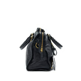 Luxar749 elegant leather Handbag angled view