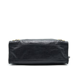 Luxar749 elegant leather Handbag top view