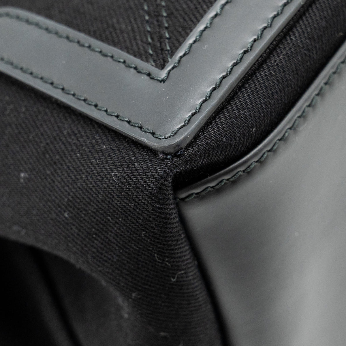 Side view of Balenciaga handbag Black premium designer bag