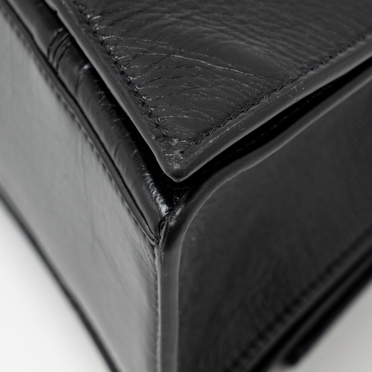 Luxar714 elegant leather Handbag side view