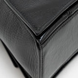 Luxar714 elegant leather Handbag back view