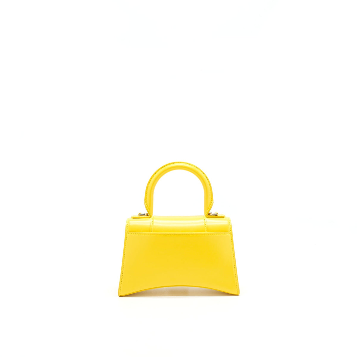 Balenciaga Hourglass XS Top Handle Yellow | Designer Top Handle Bag