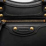 Luxar650 elegant leather Handbag top view