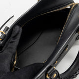 Luxar650 elegant leather Handbag top view