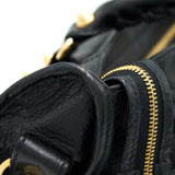 Luxar749 elegant leather Handbag back view