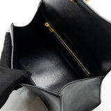 Luxar676 elegant leather Handbag flat lay view