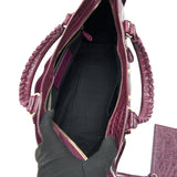 Luxar742 elegant leather Handbag top view