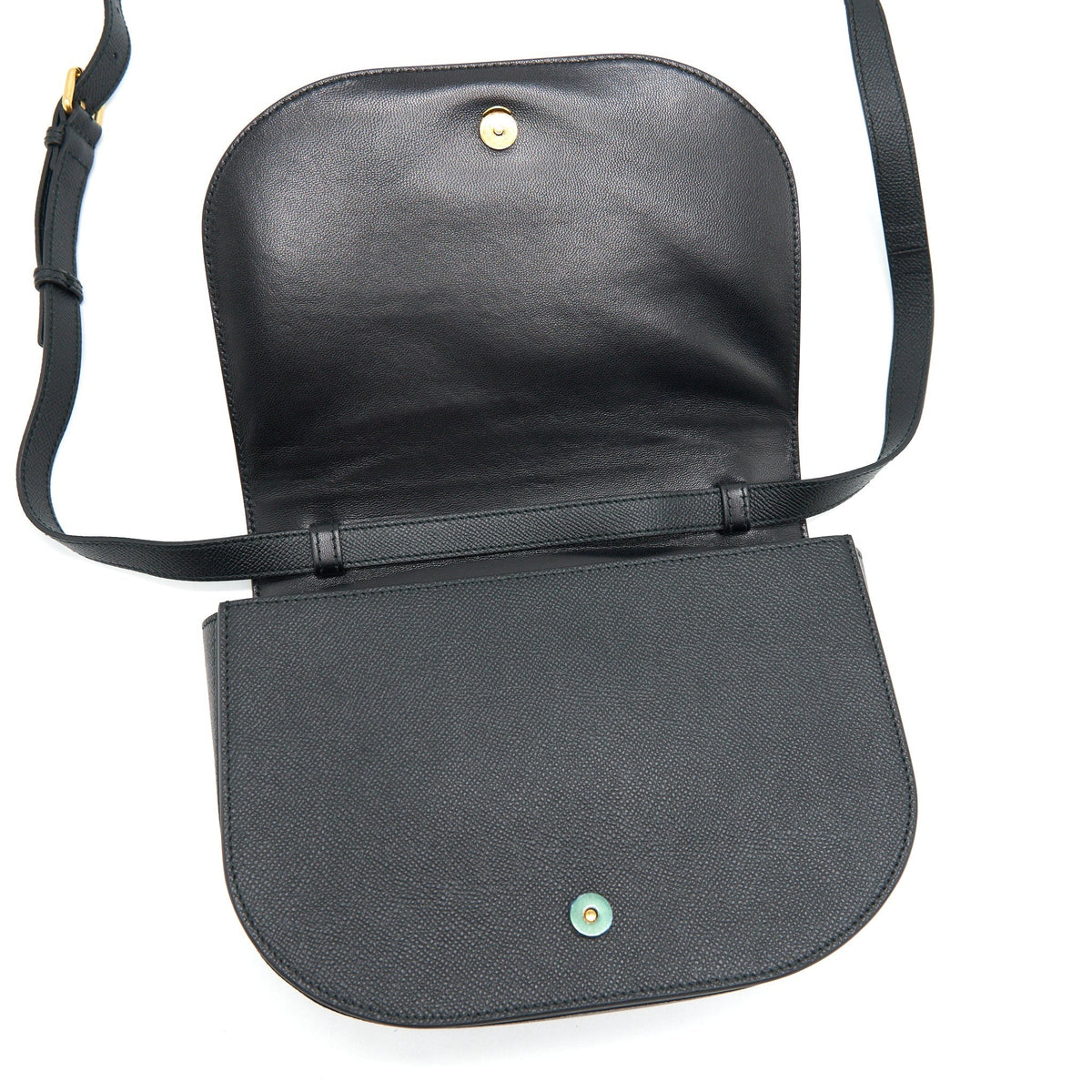 Luxar734 elegant leather Handbag angled view