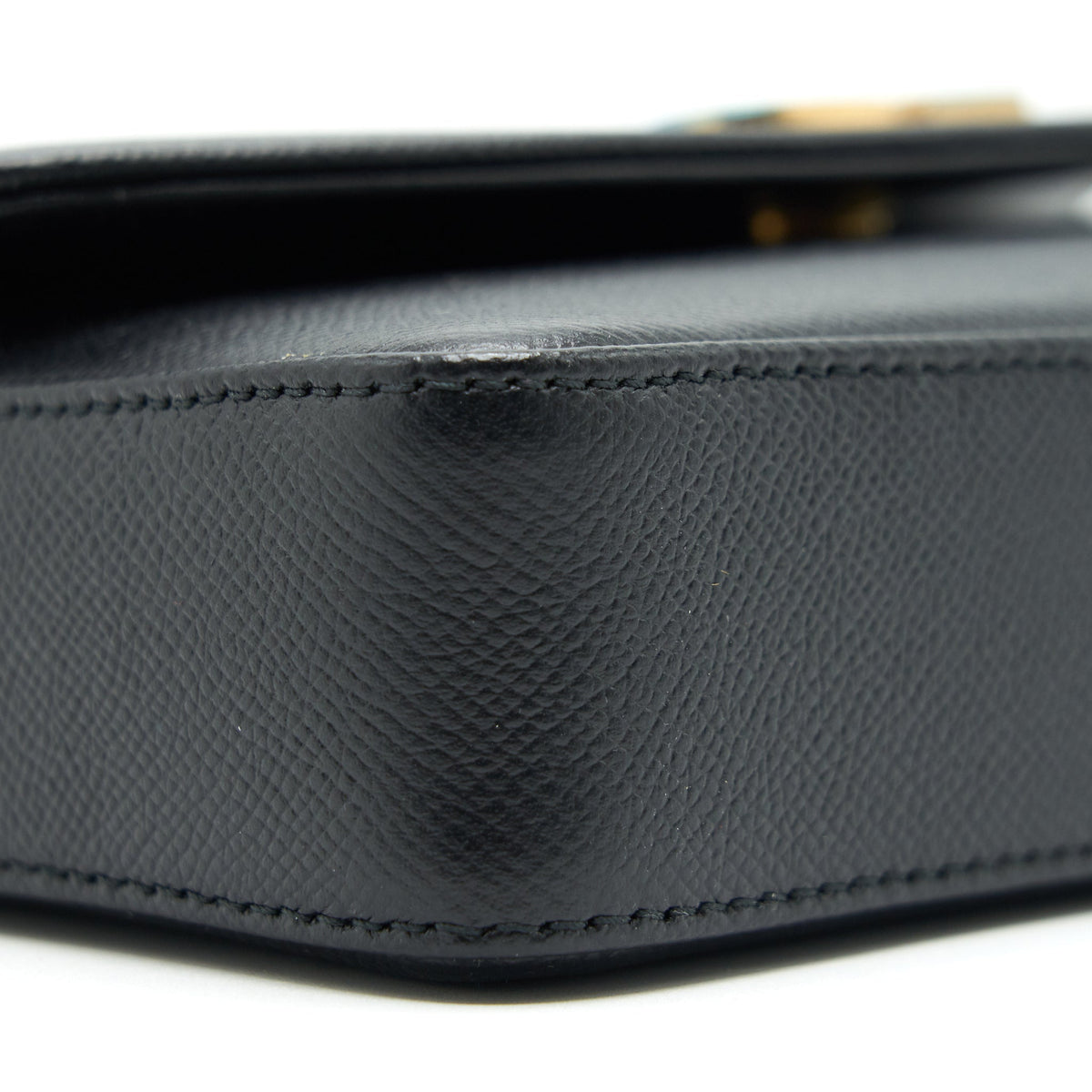 Balenciaga authentic luxury handbag Black leather craftsmanship